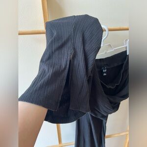 Gap ribbed vent hem stretchy pants size small